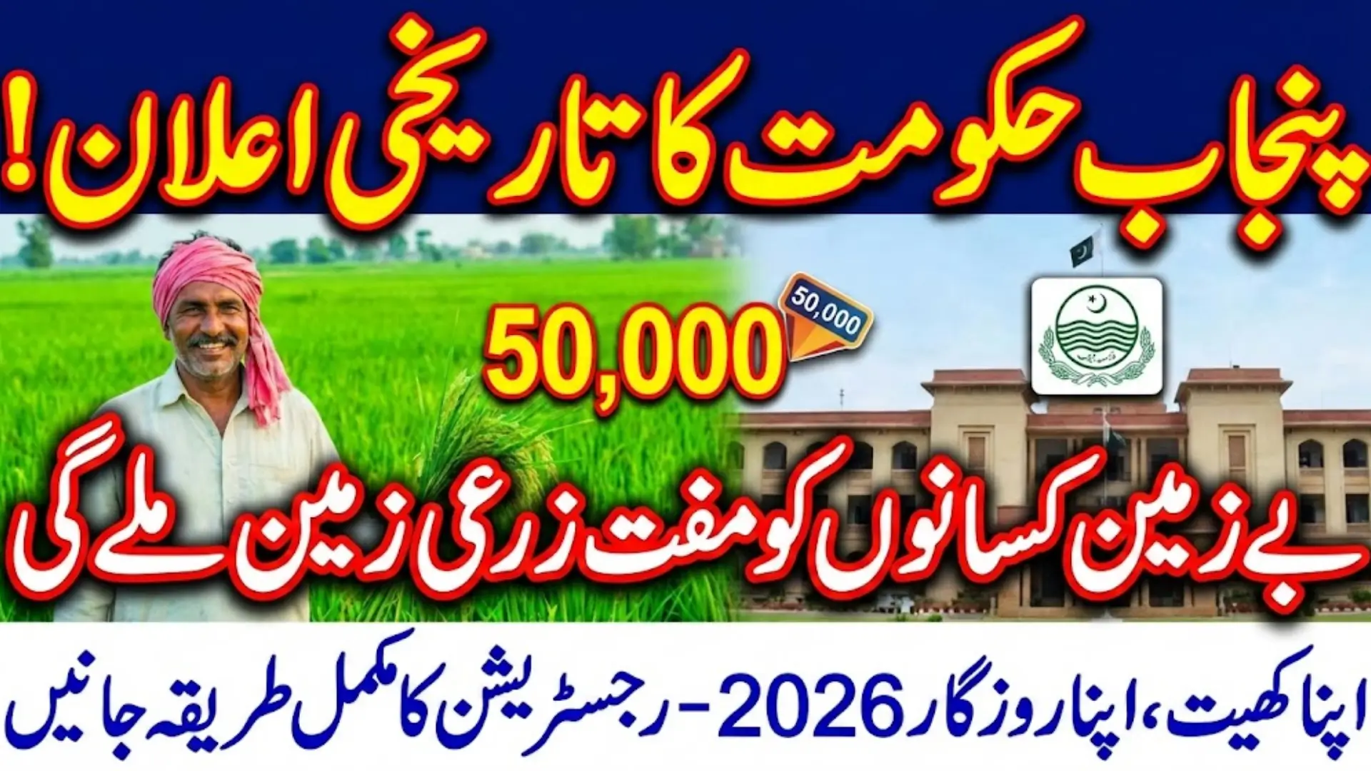Apna Khait Apna Rozgaar Program For Farmers – Registration, Land Allotment & Complete Guide 2026