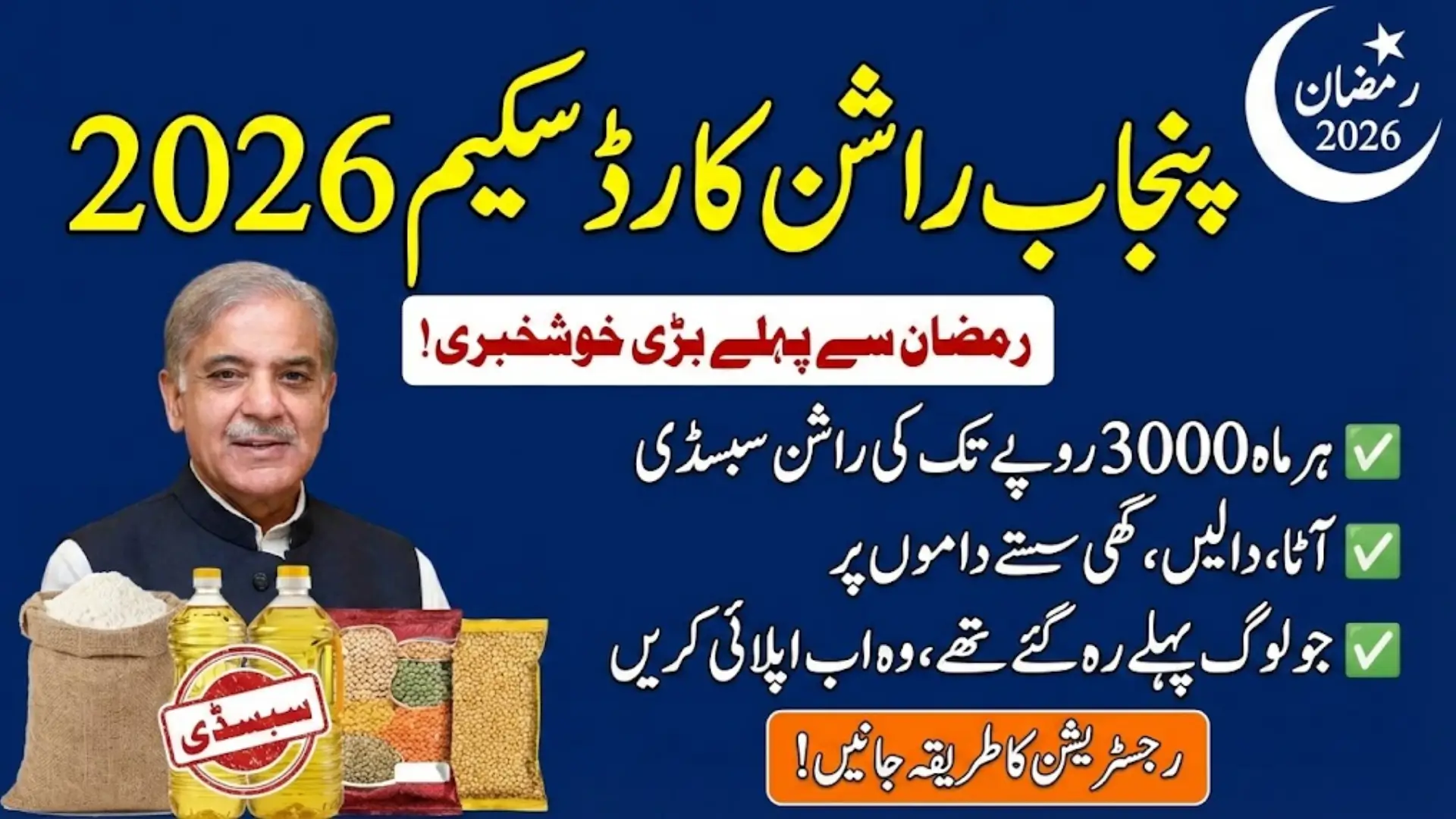 Punjab Ration Card Scheme For Poor And Deserving People Apply Now Before Ramzan 2026