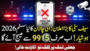 Safe City New E-Challan SMS System Announced – Know Full Details 2026