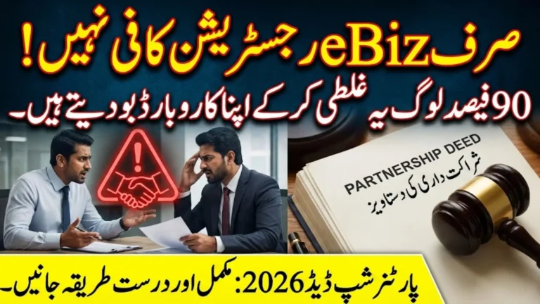 eBiz Partnership Deed 2026 Business Agreement Know Full Guide Step By Step